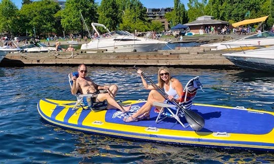 Gigantic  Oversized 17' Paddle Board Rental in Kirkland, Washington!!!