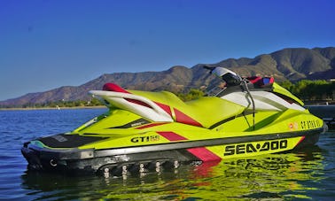 3-Seater Sea Doo GT Jet Ski in Lake Perris