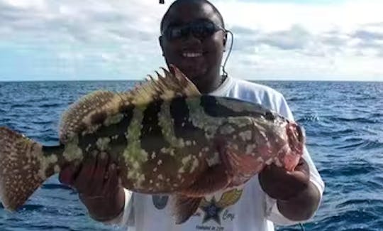 Half-Day Reef Fishing Charter on “Shady Grady” Turks & Caicos Islands