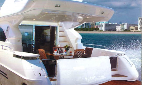 M/y Lady L  Altamar 64 Motor Yacht Rental in Elliniko, Greece
