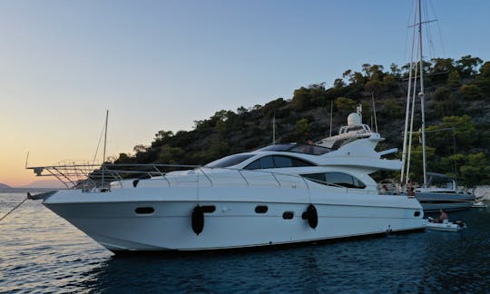 M/y Lady L Altamar 64 モーターヨットのレンタル（ギリシャ、エリニコ）