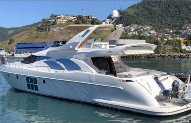 Intermarine 76 Power Mega Yacht Rental in Angra dos Reis, Brazil