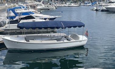 Duffy Electric Boat in Marina del Rey