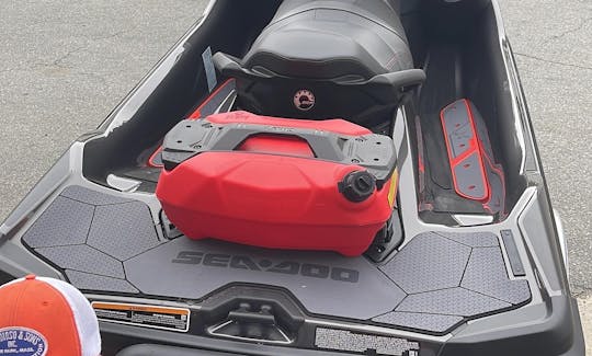 2022 SeaDoo RXT-X 300 Jetski Rental in Boston, Massachusetts.