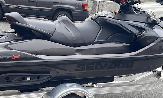 2022 SeaDoo RXT-X 300 Jetski Rental in Boston, Massachusetts.