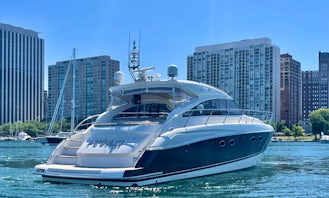 60' $1M English Luxury Yacht Charter in Chicago
