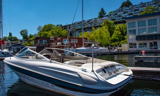 Bayliner Capri Deck boat Rental in Seattle, Washington for 7 People!