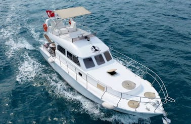 Charter the Luxury Motor Yacht in Side, Antalya