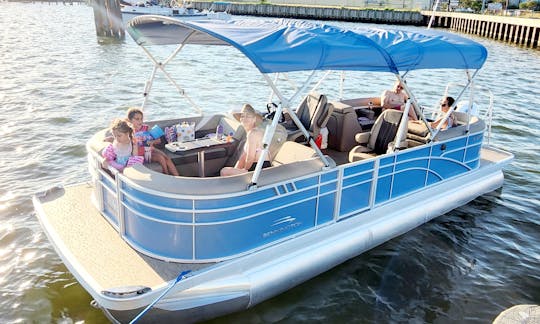 Location de tritoon de luxe Bennington 23SX 2022 à Galveston, Texas