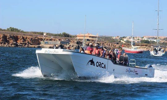 Aluguer de catamarã - Passeios costeiros em Sagres, Algarve