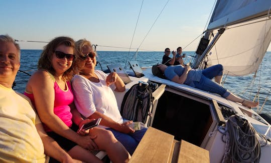 Sail to Fishers Island on a fast and classy 35' Sailboat