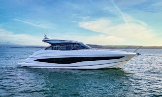 50’ Princess V50 Luxury Motor Yacht Rental in Chicago, Illinois