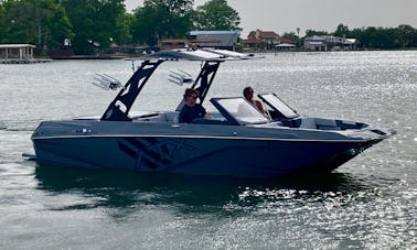 2022 ATX Type-S Surf Boat for rent on Lake Travis