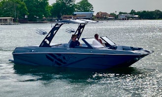2022 ATX Type-S Surf Boat for rent on Lake Travis