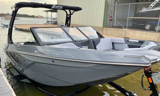 2022 ATX Type-S Surf Boat for rent on Lake Travis