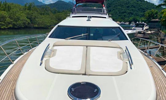 Azimut 72 S Power Mega Yacht Charter in Angra dos Reis, Brazil