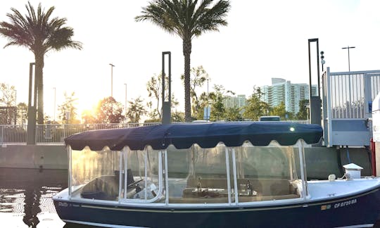 21' Duffy Classic Electric Boat for rent in Marina del Rey California
