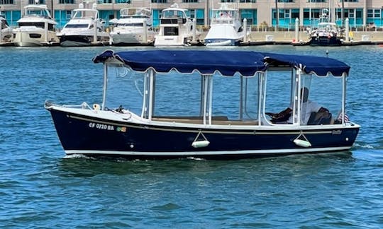 21' Duffy Classic Electric Boat for rent in Marina del Rey California