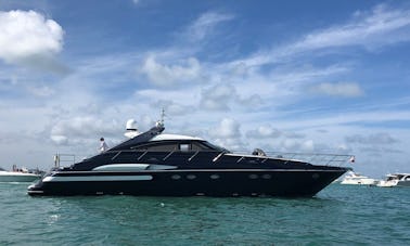 70ft Luxury Viking Princess Mega Yacht for Charter in North Bay Village