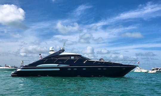70ft Luxury Viking Princess Mega Yacht for Charter in North Bay Village