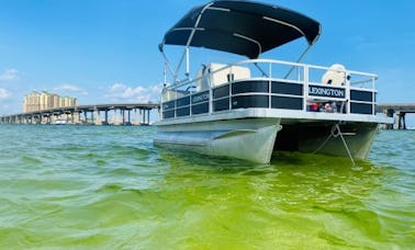 2022 Lexington Pontoon Boat rental in Fort Walton Beach/ Destin FL.