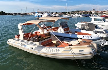 Rent this 22 ft Solemar RIB with a Capacity of Up to 10 People in Medulin, Croatia