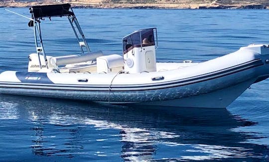 Self-Drive Master 21ft RIB Boat for Rent