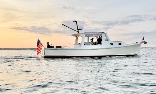 MOOSE- 35ft Downeaster. Bachelorettes, Sunset Tours & more!