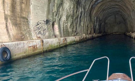 Submurine tunnels in Kotor bay-a must see