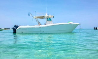 Smoothest, safest premium ride to the islands in a 32ft World Cat - Subwing and ice/coolers included!!