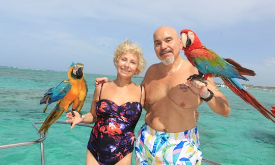 🛥️🏝️ Aluguel de cruzeiro de mergulho com snorkel em Puerto Plata 🛥️🏝️