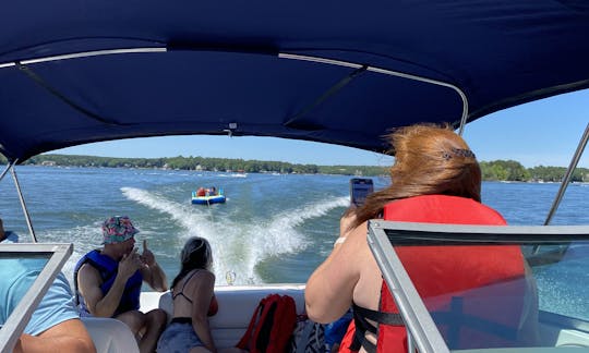 Enjoy a sunset cruise on lake Norman