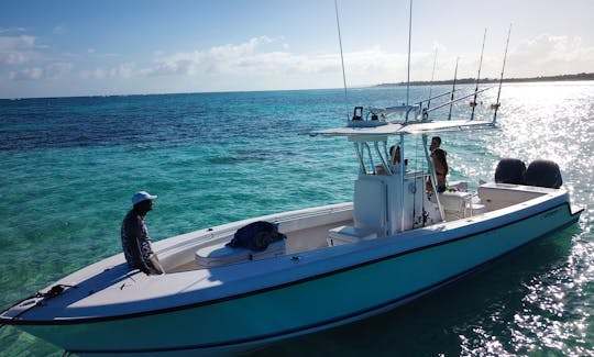 LUXURY CONTENDER 32’ CENTER CONSOLE IN CAP CANA BEACH AND FISHING