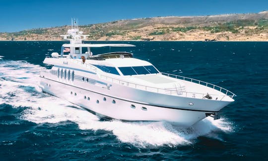 108' Monte Fino Power Mega Yacht Charter in Los Angeles, CA