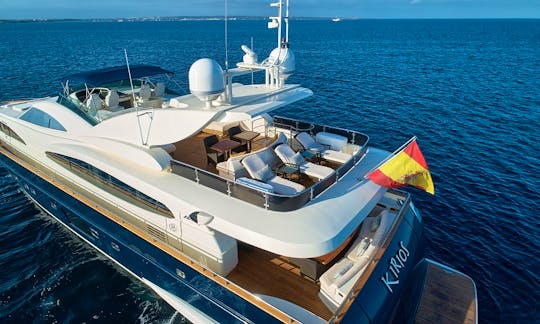 Astondoa 102 GLX Power Mega Yacht in Eivissa, Illes Balears