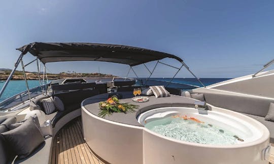 Charter Luxury: Astondoa 90 Mega Yacht, 12 Guests, 7 Staterooms, Crew, and Toys!