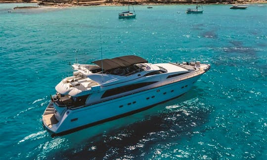 Astondoa 90 Power Mega Yacht Rental in Eivissa, Illes Balears