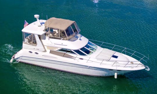 Private Yacht Experience with Sea Ray 420 Sedan Bridge in Fort Lauderdale, Florida