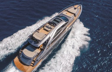 Charter the ''Beyond'' Pershing 8x Power Mega Yacht in Eivissa, Illes Balears