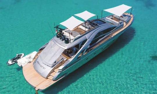 Alugue o Mega Yacht “Beyond” Pershing 8x Power em Eivissa, Illes Balears