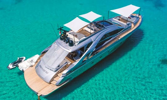 Charter the ''Beyond'' Pershing 8x Power Mega Yacht in Eivissa, Illes Balears