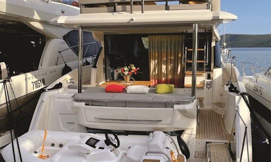 ''Good waves only'' Absolute 52 Fly Motor Yacht Rental in Eivissa, Illes Balears