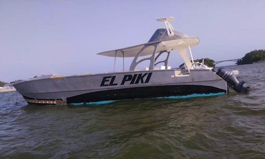 Power Catamaran for 18 people ready to rent in Samana