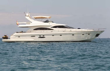 Astondoa 72 DOLCE VITA Power Mega Yacht Rental in Eivissa, Illes Balears