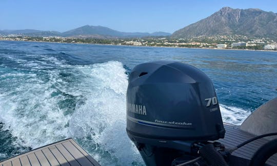 Book Dutch Wave 630 Powerboat seat up to 8pax in Marbella, Andalucía