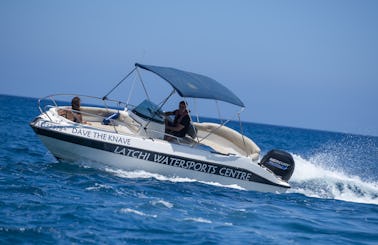 Charter 22 ft Marinello Speedboat in Cyprus, Poli Crysochous