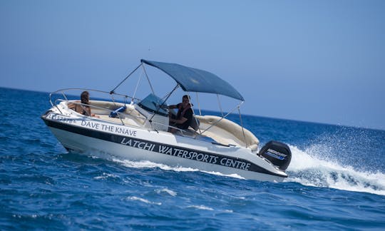 Charter 22 ft Marinello Speedboat in Cyprus, Poli Crysochous