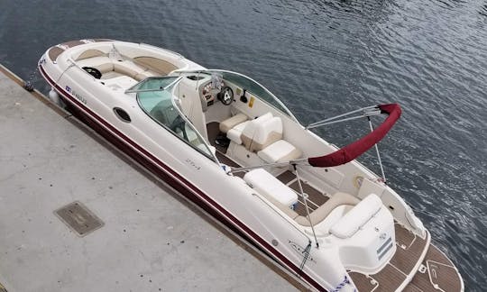 2002 Tahoe 254 Deckboat out of Long Beach marina