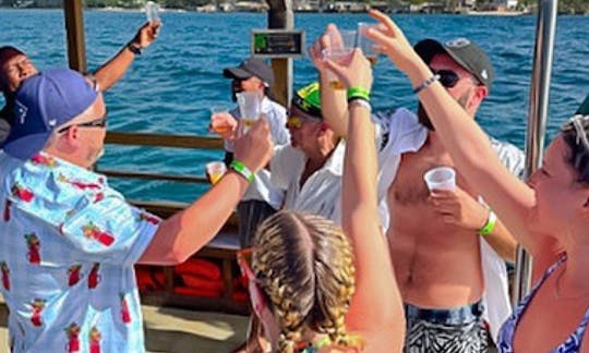 PARTY Day Cruise Aboard 50' Tiki Catamaran in Jamaica!