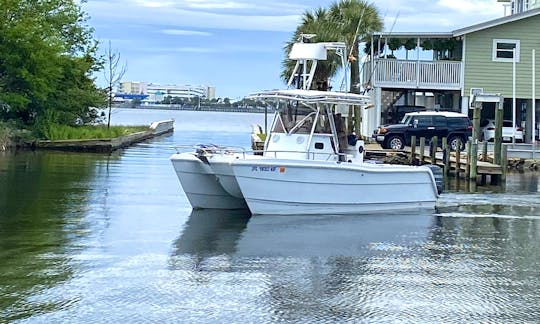 22' Pro Kat Center Console Private Charters in Fort Walton Beach, Florida